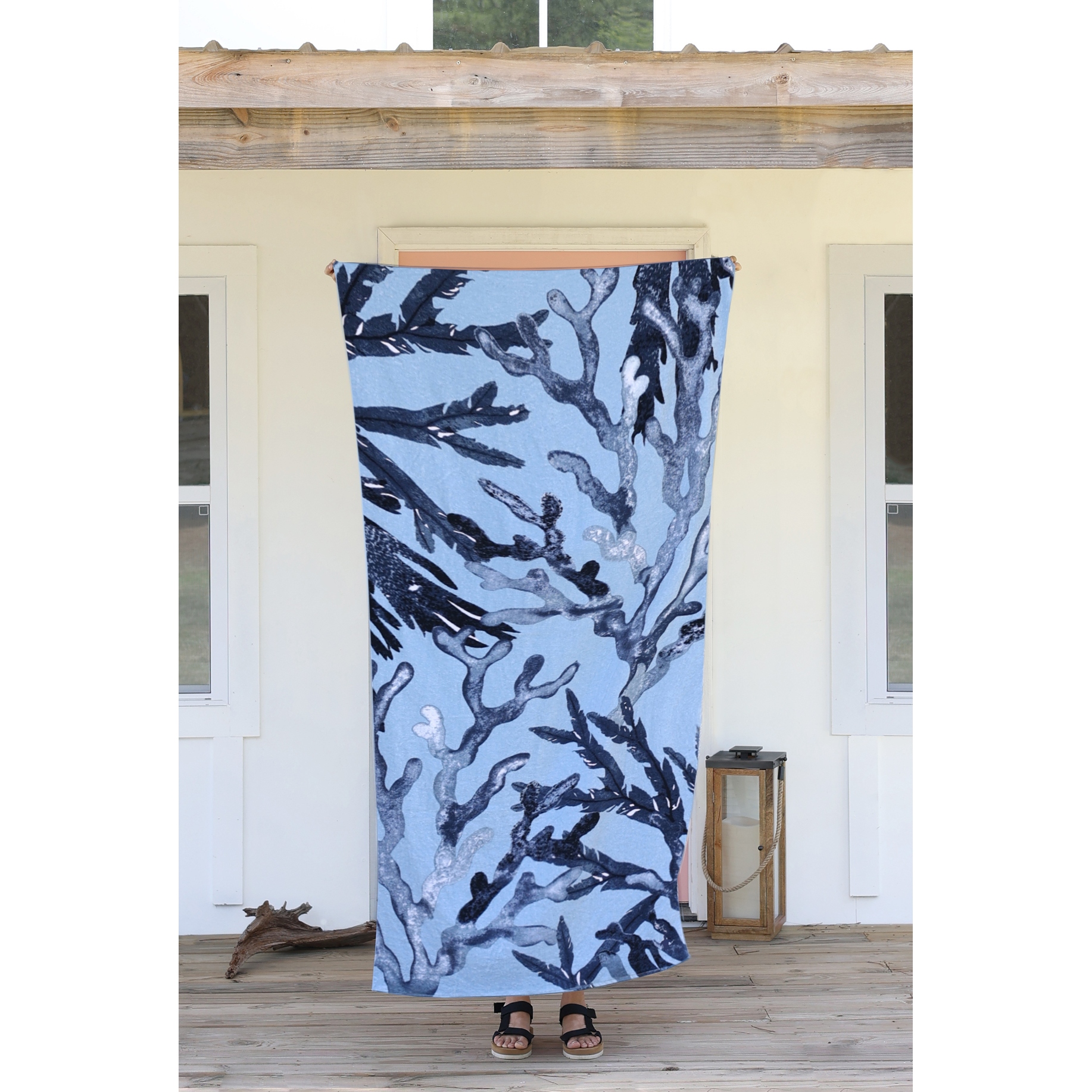 Seakeeper Beach Towels 80% Cotton and 20% SEAQUAL - Bed Bath